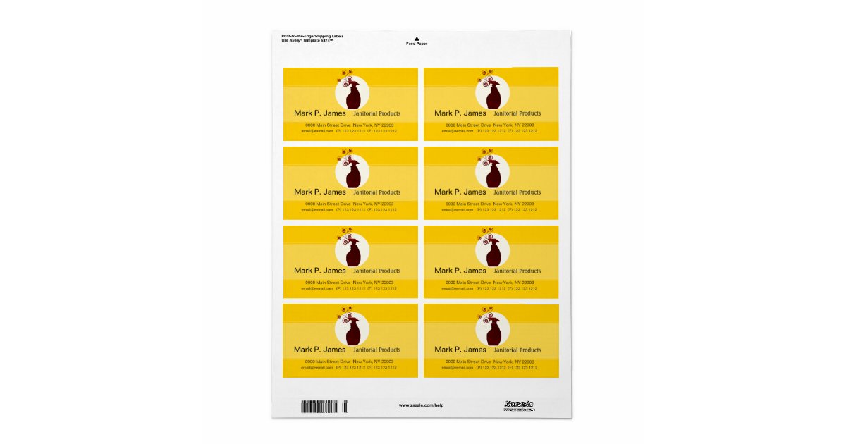Corporate Spray Bottle Design Label | Zazzle