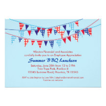 Corporate Summer BBQ Invitation