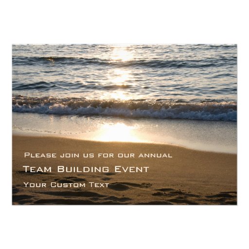 Corporate Team Building Event Invitations 5" X 7" Invitation Card Zazzle