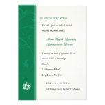 Corporate Vines Emerald Personalized Announcement