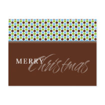 CORPORATE XMAS POSTCARD :: minispot snowflake BL4