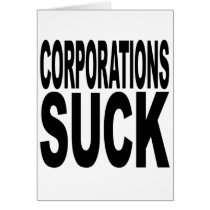 Corporations Suck cards