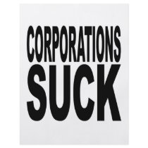 Corporations Suck flyers by MyShirtSucks Corporations Suck flyers