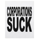 Corporations Suck flyers