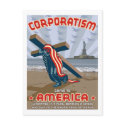 Corporatism postcards