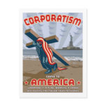 Corporatism postcards