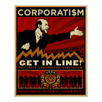 Corporatism Print posters