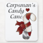 Corpsmans Candy Cane mousepads