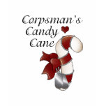 Corpsmans Candy Cane T Shirts