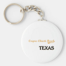 Corpus Christi Beach Texas Classic Keychains