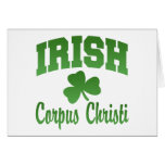 Corpus Christi Irish Greeting Card