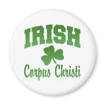 Corpus Christi Irish Magnet by irish_shirts Corpus Christi Irish Magnet