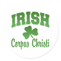 Corpus Christi Irish Sticker by irish_shirts Corpus Christi Irish Sticker