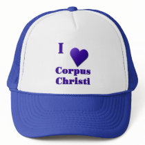 Corpus Christi -- Midnight Blue Mesh Hats