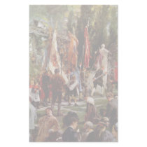 Corpus Christi Procession In Hofgastein Detail Stationery Paper