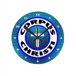 Corpus Christi Round Wallclocks