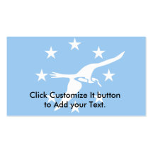 Corpus Christi, Texas, United States flag Business Cards