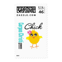 Corpus Christi TX Chick-1 Stamp