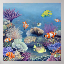 Corral Reef print