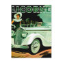 Corre La Licorne ~ Vintage Automobile Ad Postcards