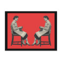 CORRECT POSTURE 4 POSTCARD