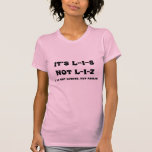 Correct Spelling of Lis T Shirts