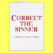 Correct the sinner cards