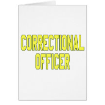 Correctional Officer Card