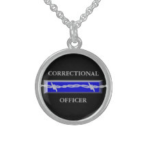 Correctional Officer Law Enforcement Necklace