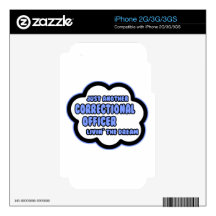 Correctional Officer .. Livin' The Dream Skins For iPhone 3GS