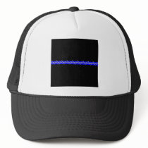 Corrections Barbed Wire Blue Line Hat