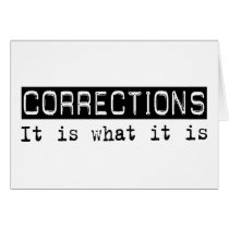 Corrections It Is cards by busybrain Corrections It Is cards