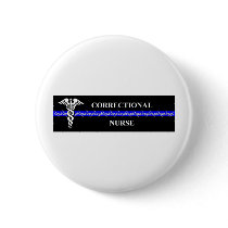 Corrections Nursing  rectangle Pins