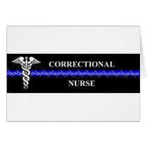 Corrections Nursing  rectangle Card