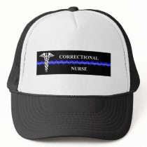 Corrections Nursing  rectangle Mesh Hats
