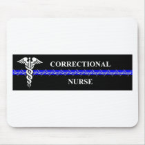 Corrections Nursing  rectangle Mouse Pad