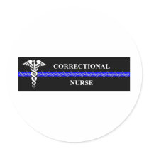 Corrections Nursing  rectangle Sticker