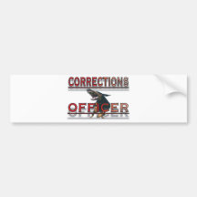 CORRECTIONS OFFICER BUMPER STICKERS