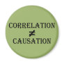 Correlation Does Not Equal Causation Fridge Magnet