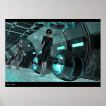 corridor print