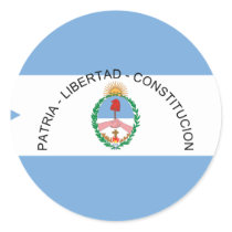 Corrientes, Argentina flag Sticker