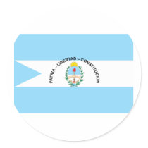 corrientes, Argentina Round Sticker