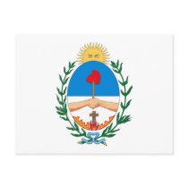 Corrientes Coat of Arms Postcard by FlagTshirts Corrientes Coat of Arms Postcard