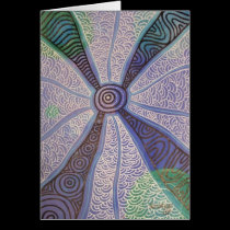 Corroboree at Dusk Card by Nganuwaay Koolyn cards