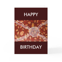 Corroboree II Aboriginal Art Greeting Cards