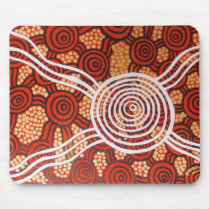 Corroboree II Aboriginal Art Mouse Pads