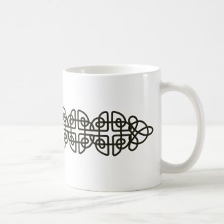 Corroded Celtic Knot Strip mug