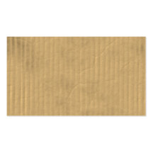 Corrugated Cardboard Texture Business Card Templates
