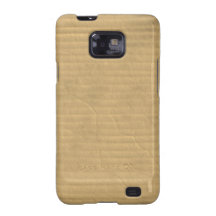Corrugated Cardboard Texture Samsung Galaxy SII Cases