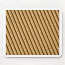 Corrugated cardboard texture mousepad